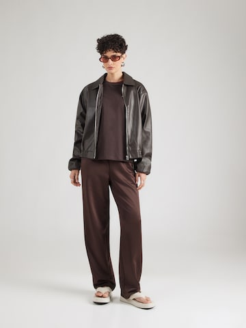 VERO MODA Tričko 'VMPAULINA THEA' – hnědá