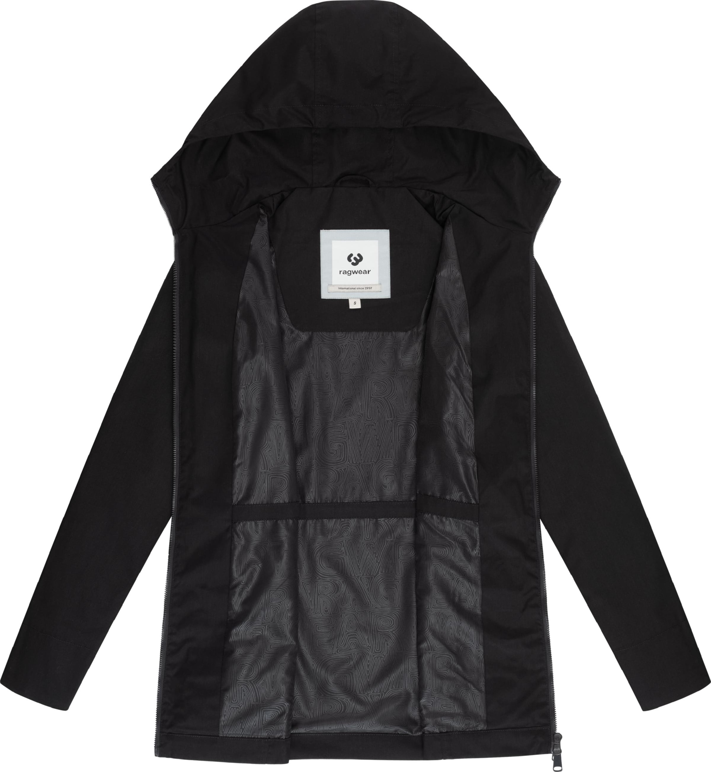 Ragwear Weatherproof jacket 'Monadetta B' in Black