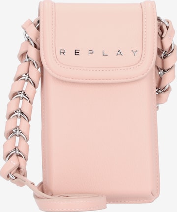 Protection pour Smartphone REPLAY en rose : devant