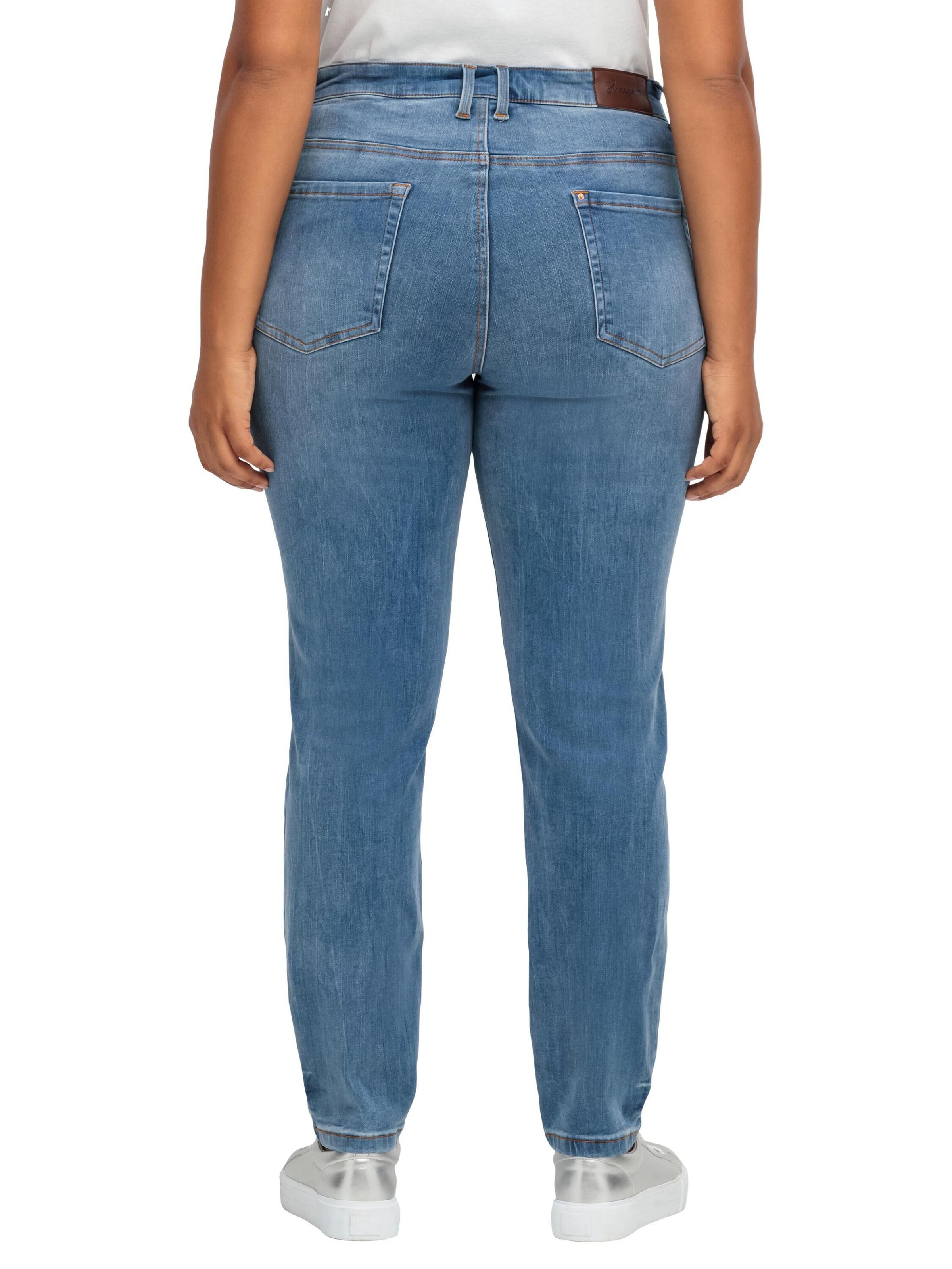 Skinny Jeans di SHEEGO in blu
