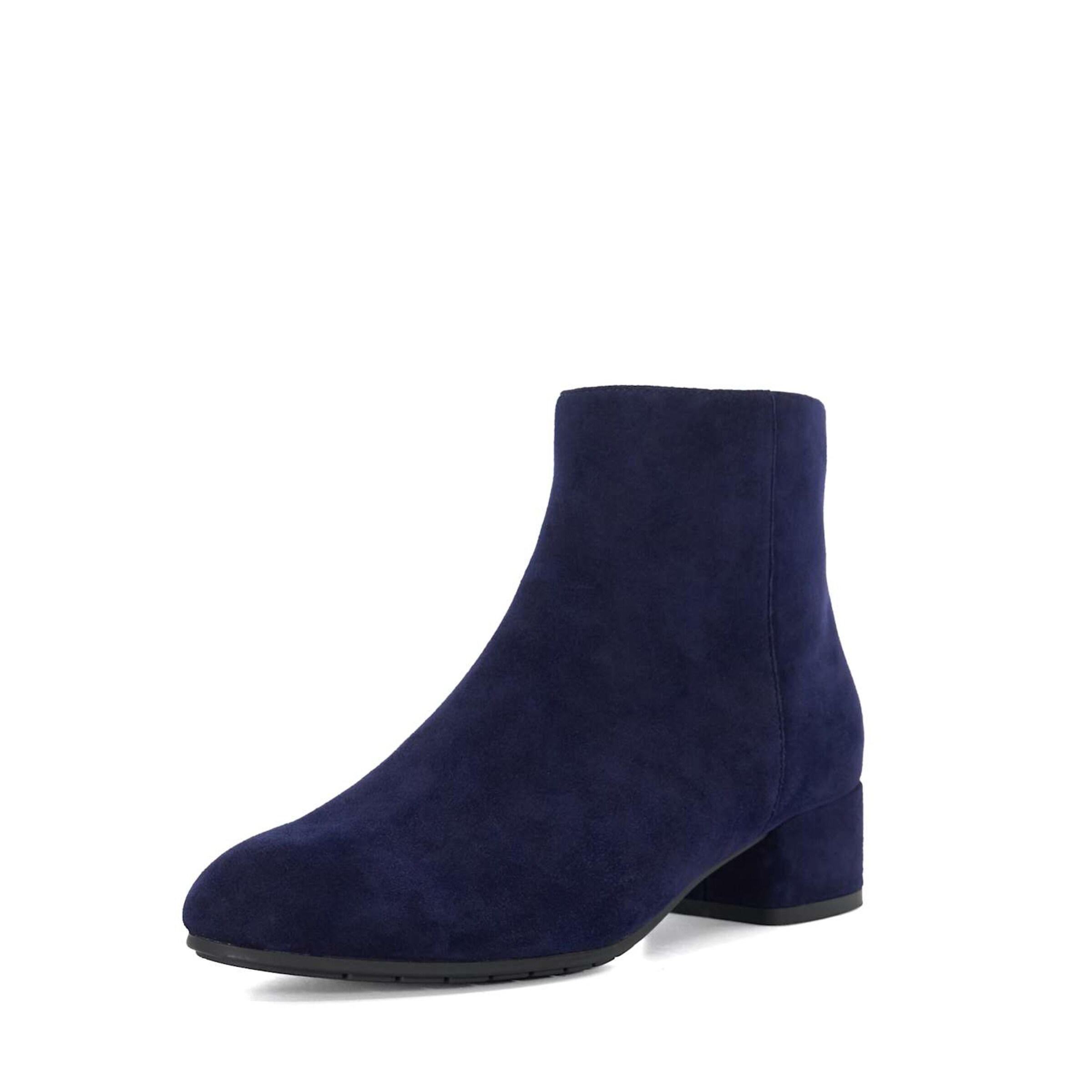 Dune LONDON Stiefelette in Blau: Vorderseite