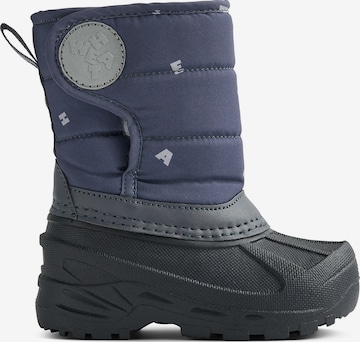 Bottes de neige 'Winty' WHEAT en bleu : devant