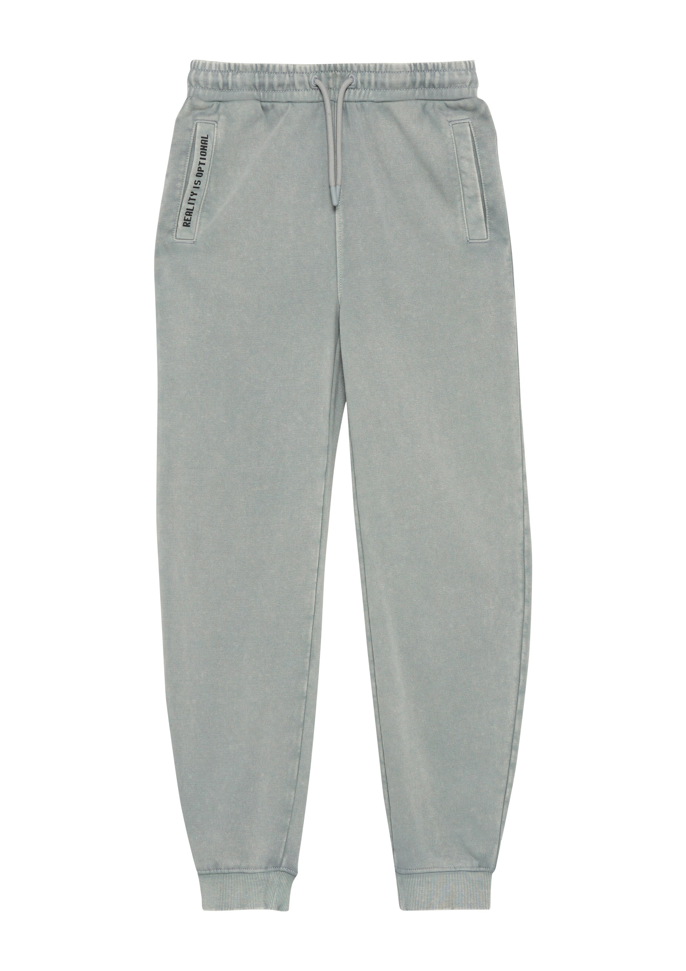 s.Oliver Tapered Pants in Grey: front