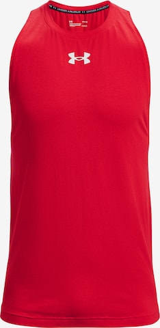 Maglia funzionale di UNDER ARMOUR in rosso: frontale