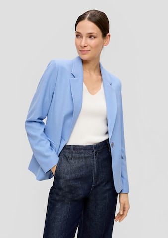 s.Oliver BLACK LABEL Blazers in Blauw: voorkant