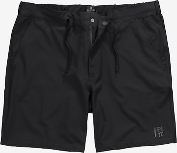 JAY-PI Trousers in Black: front
