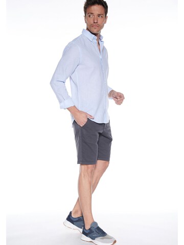 Steffen Klein Slim fit Overhemd in Blauw