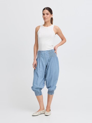 PULZ Jeans - Tapered Vaquero 'PZJill' en azul: frente