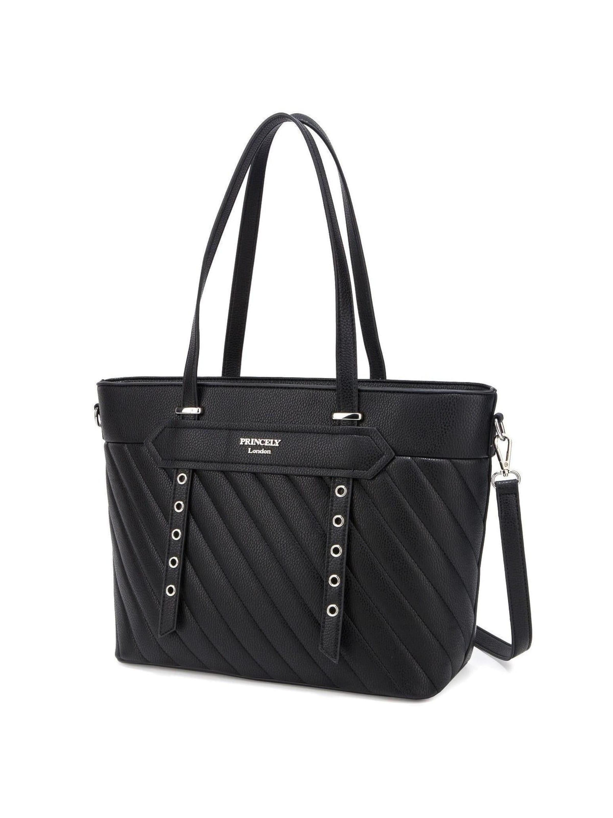 Princely London - Shopper 'Naomi' en negro