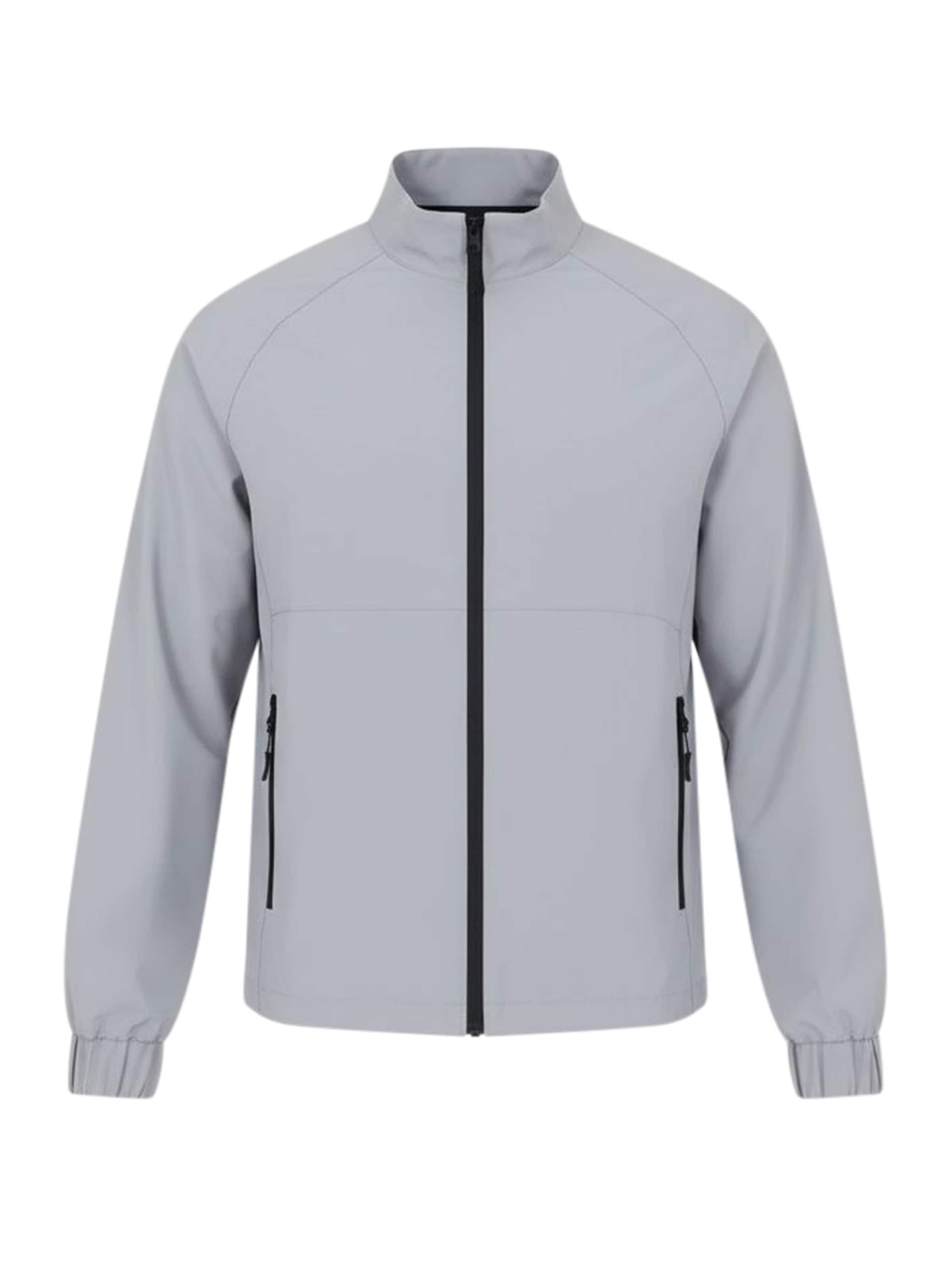 Veste mi-saison BRAVE SOUL en gris : devant