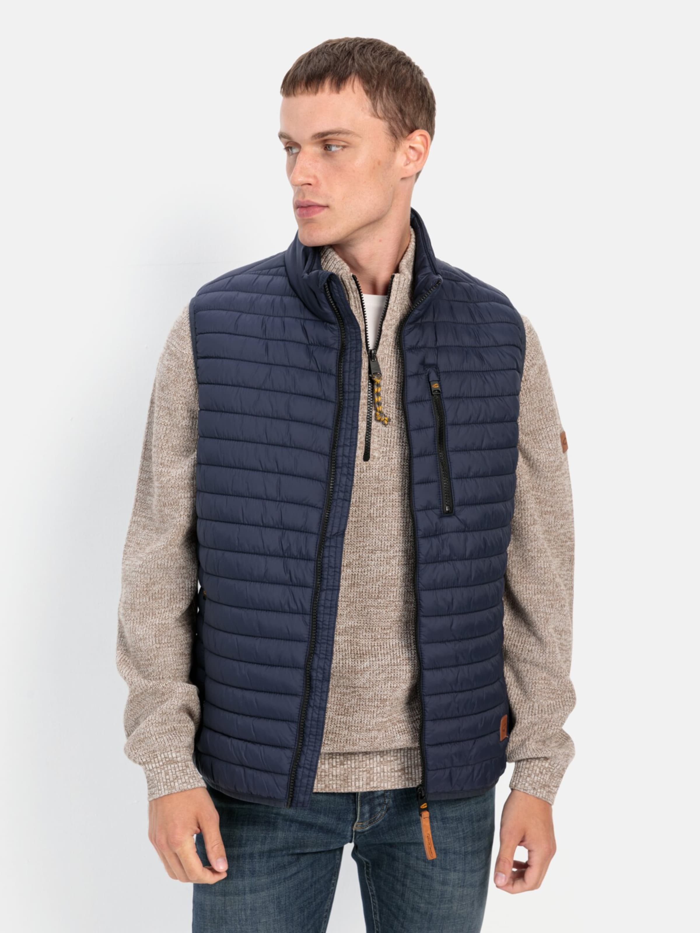 CAMEL ACTIVE Vest in Marine Blue | ABOUT YOU