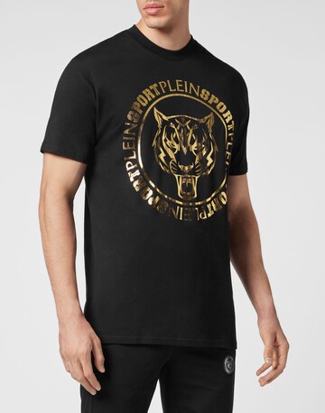 Plein Sport Shirt 'Carbon Tiger' in Zwart