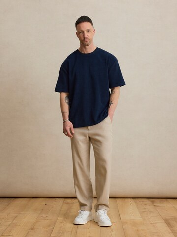 DAN FOX APPAREL - Camiseta 'Alexander' en azul