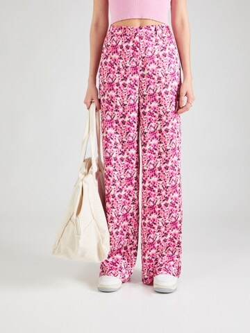 Wide Leg Pantalon chino 'OPALE' Marella en rose : devant