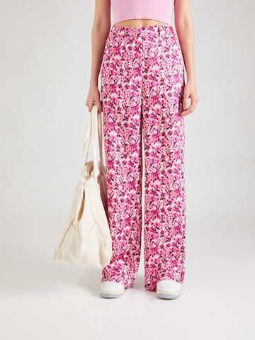 Wide Leg Pantalon chino 'OPALE' Marella en rose : devant