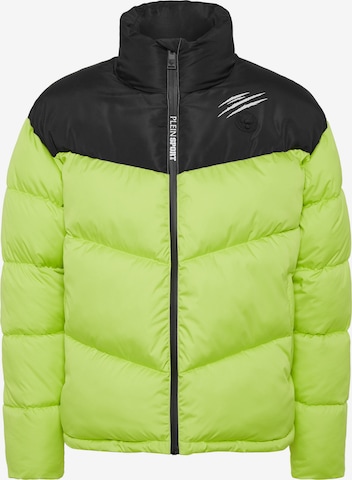 Giacca invernale di Plein Sport in verde: frontale