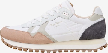 Pepe Jeans Sneakers laag 'Brit-On Master' in Roze: voorkant