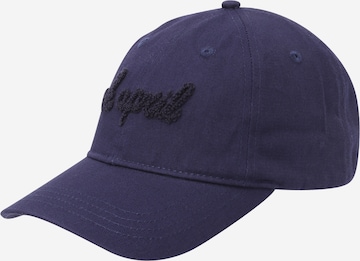 Cappello da baseball di OH APRIL in blu: frontale