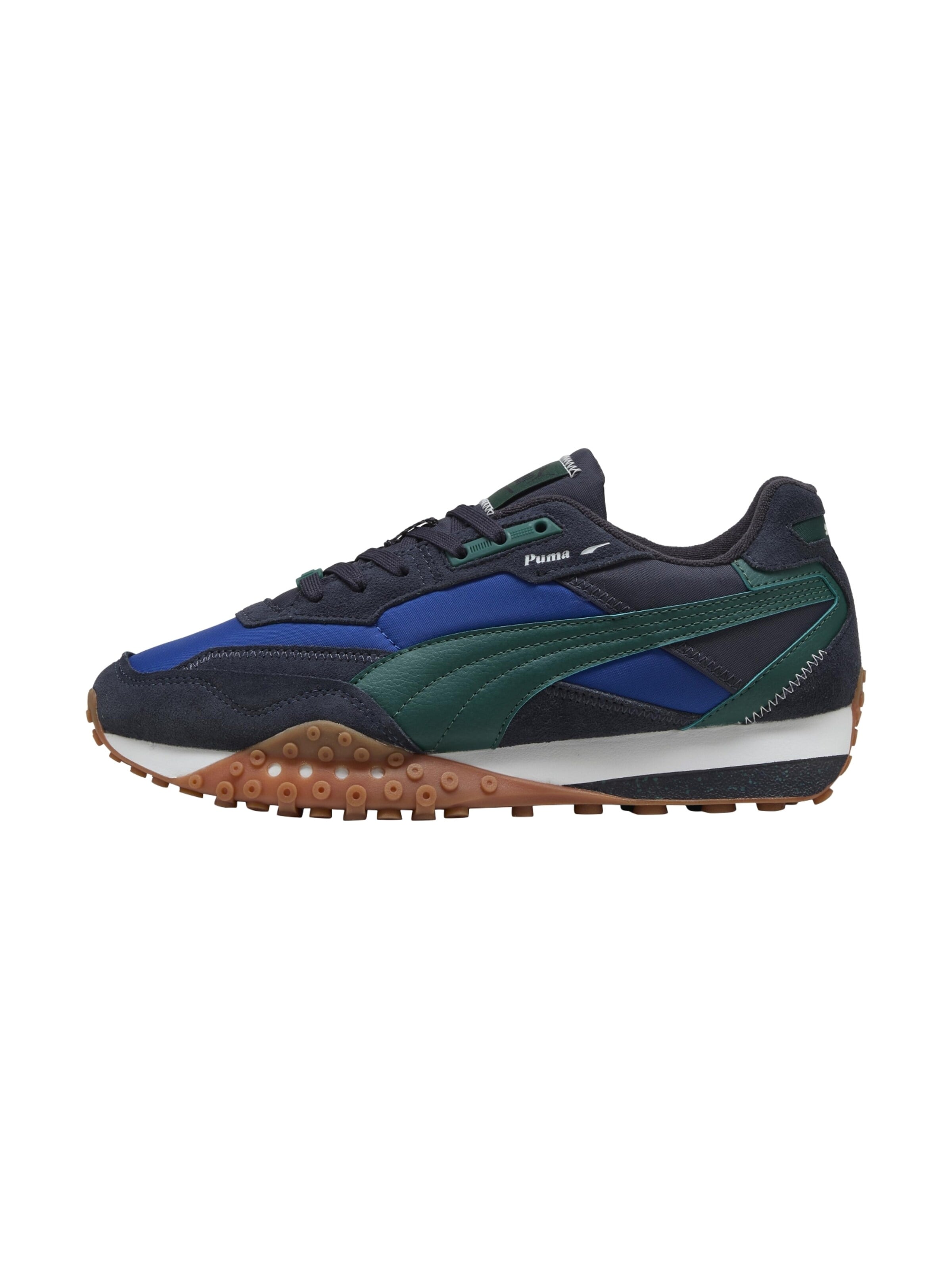 PUMA Sportieve veterschoen in Blauw: voorkant
