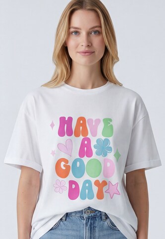 T-shirt usha BLUE LABEL en blanc
