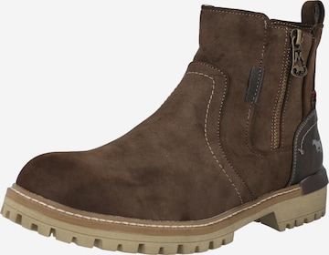 MUSTANG Boots in Brown: front