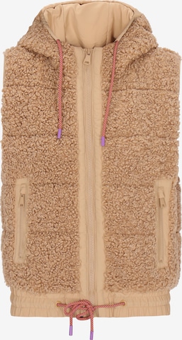 Gilet di myMo ATHLSR in beige: frontale