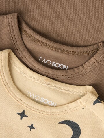 Pyjama TWO SOON en marron