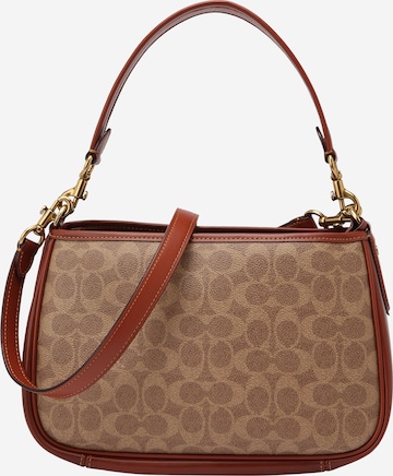 COACH Shoulder Bag in Brown: front