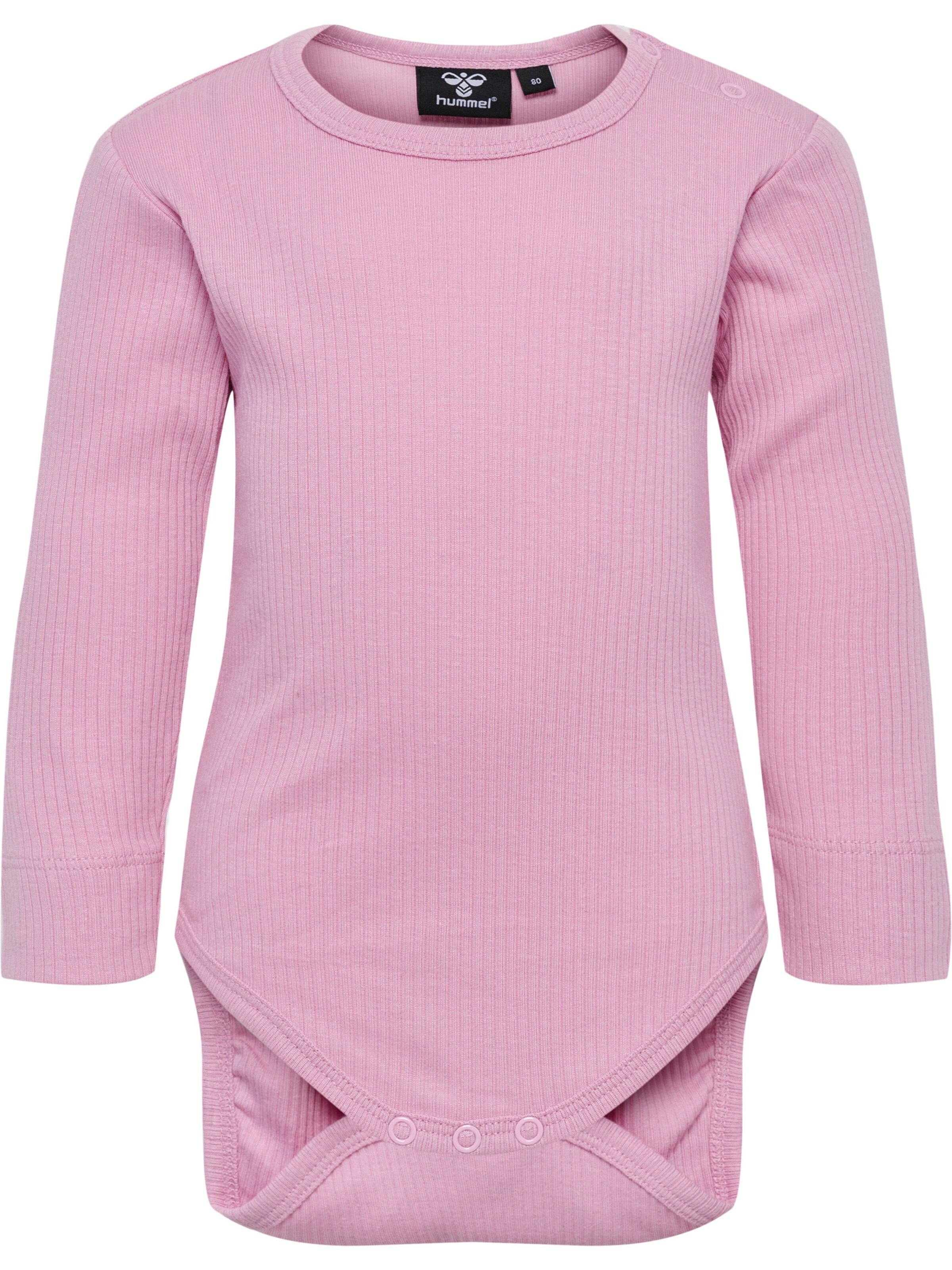 Hummel Strampler/Body in Pink: Vorderseite