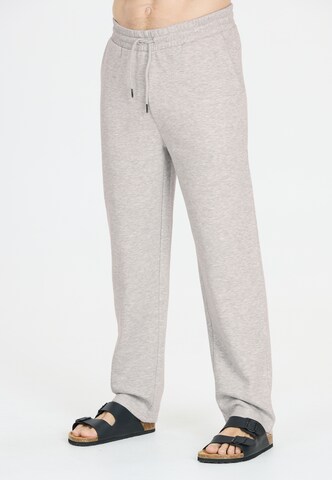 NOU Loose fit Trousers in Grey: front