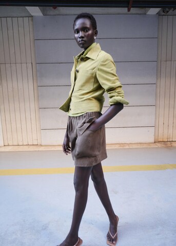 MANGO Between-Season Jacket 'Avignon' in Green
