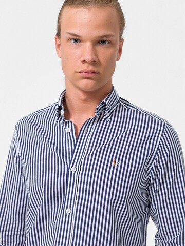 By Diess Collection Regular Fit Hemd in Blau