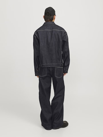 JACK & JONES Wide leg Jeans 'JJIDave JJClassic SELVEDGE' in Blue