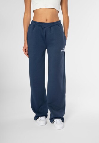 Felicious Loosefit Broek in Blauw: voorkant