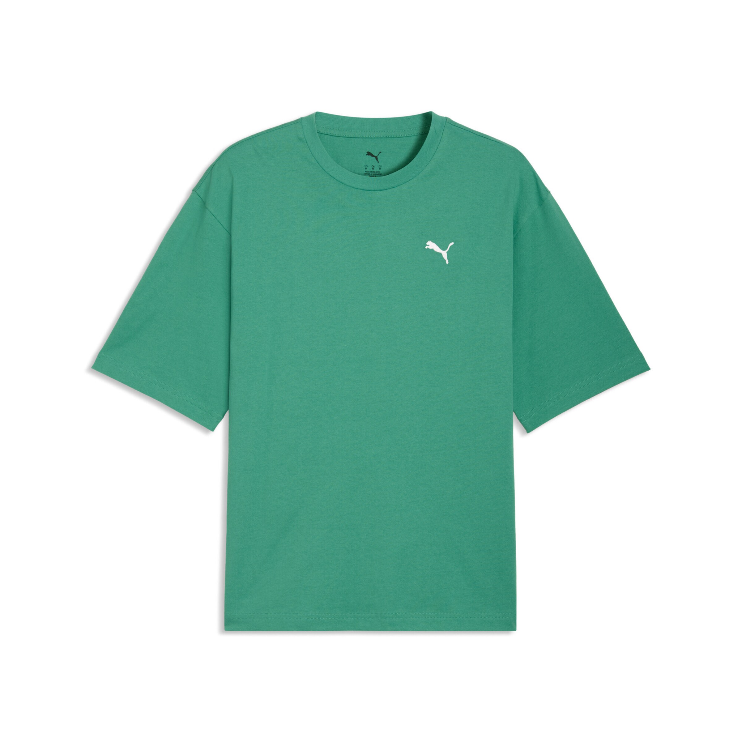 PUMA Shirt 'Wardrobe Ess' in Green: front