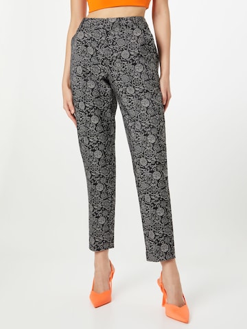 Regular Pantalon à plis 'Lowry' SCOTCH & SODA en noir : devant