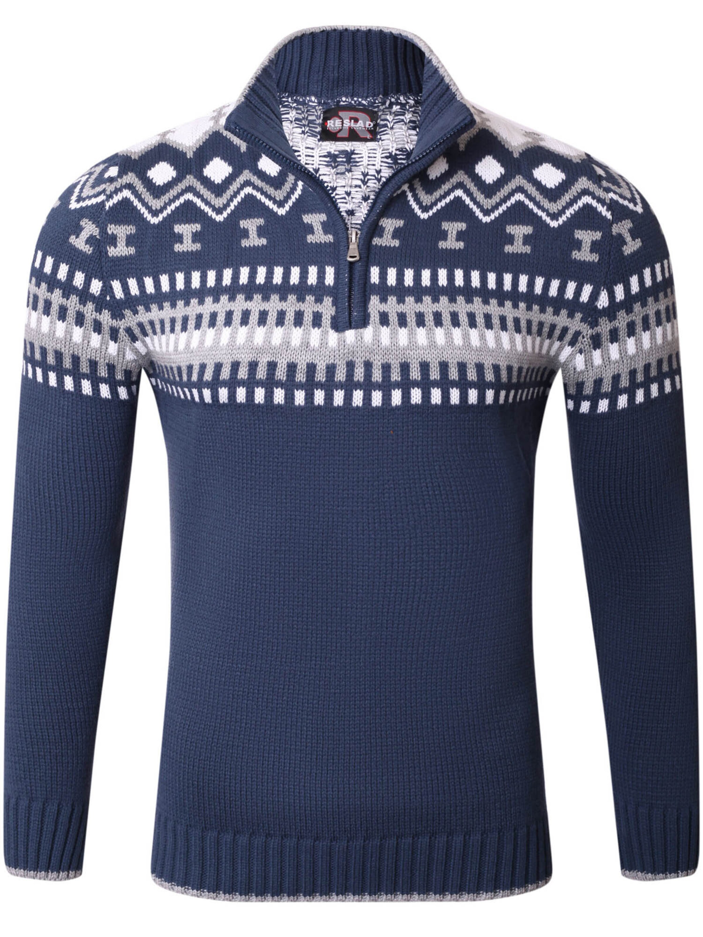 Reslad Pullover 'RS3110' in Blau: Vorderseite