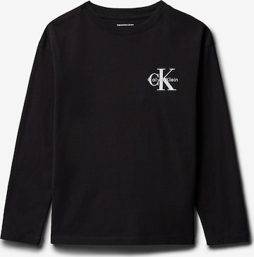 T-Shirt Calvin Klein Jeans en noir : devant
