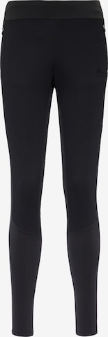 MCKINLEY Skinny Sporthose 'Hafael II' in Schwarz: Vorderseite