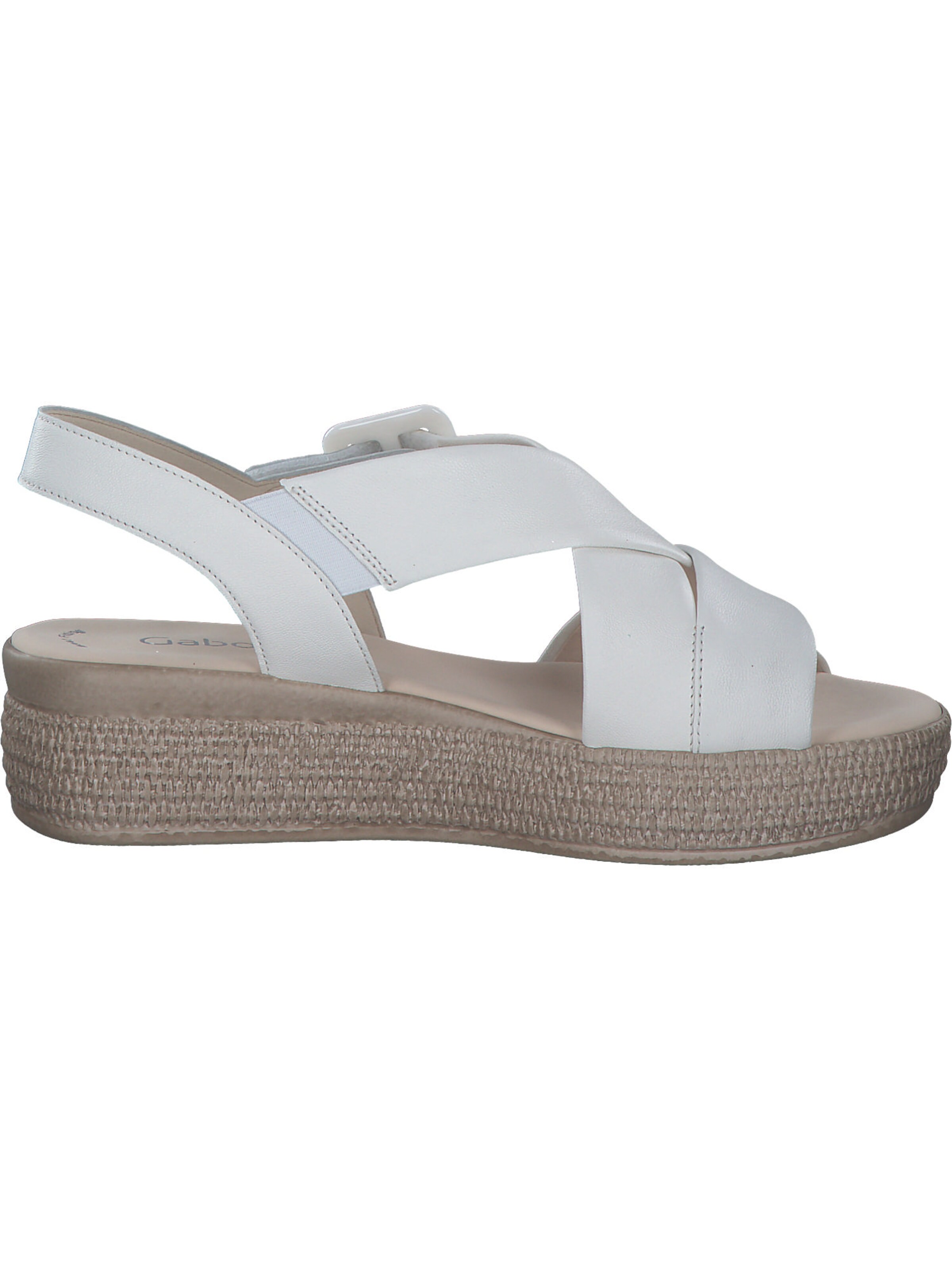 GABOR Sandalen met riem '64.572' in Wit