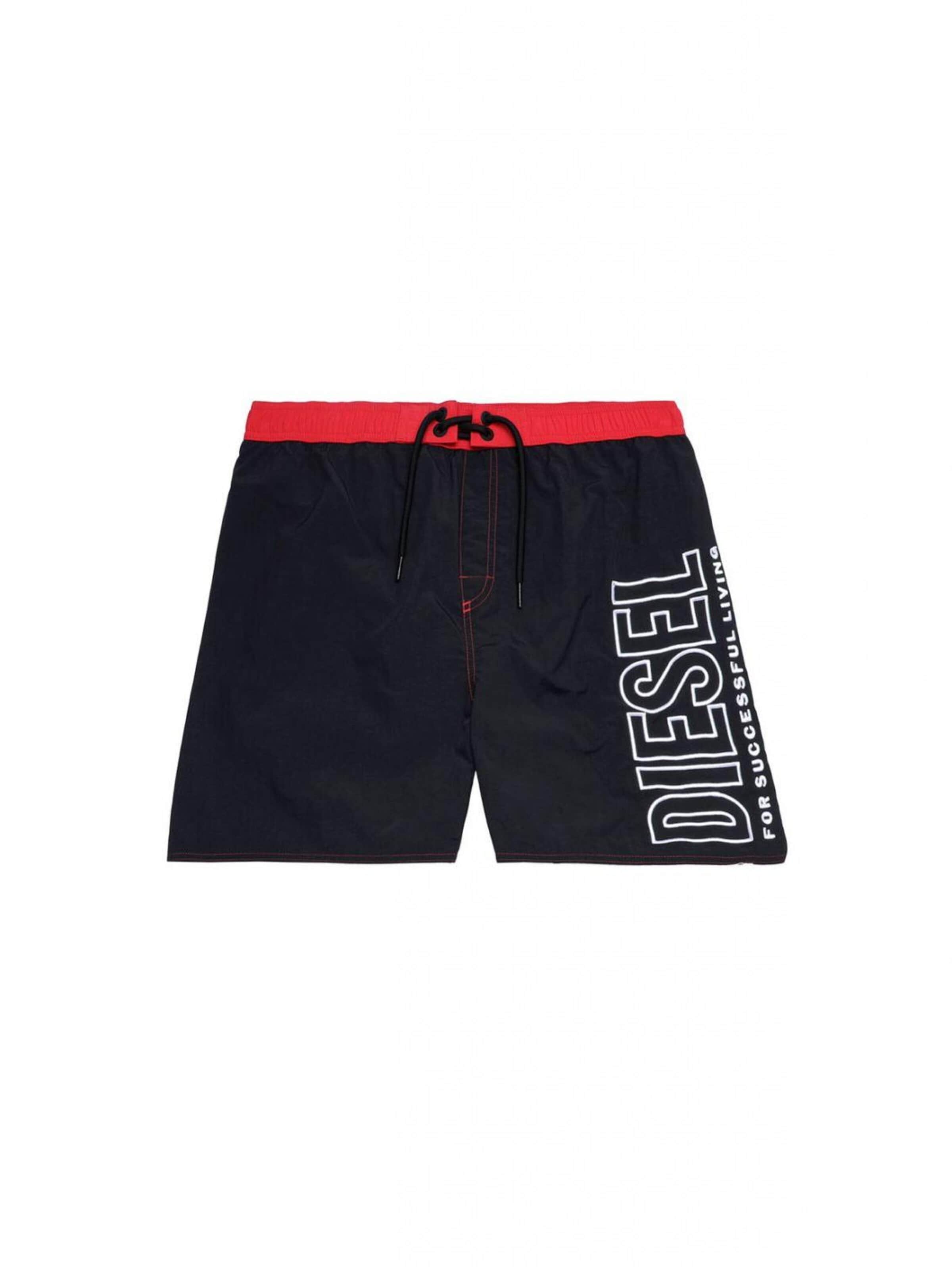 Pantaloncini da bagno di DIESEL in nero