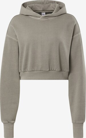 Reebok Sweatshirt in Grijs: voorkant