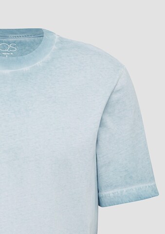 QS Shirt in Blauw