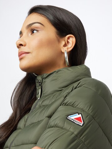 Superdry Between-season jacket 'Fuji' in Green