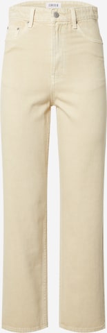 EDITED Regular Jeans 'Pepin' in Beige: voorkant