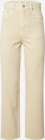 EDITED Regular Jeans 'Pepin' i beige: framsida