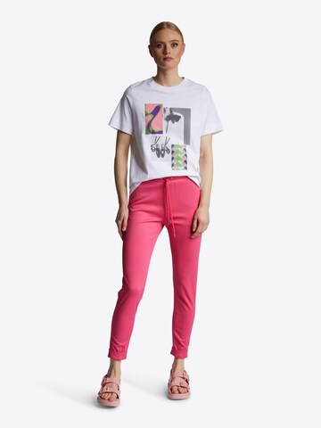 Rich & Royal Regular Trousers in Pink