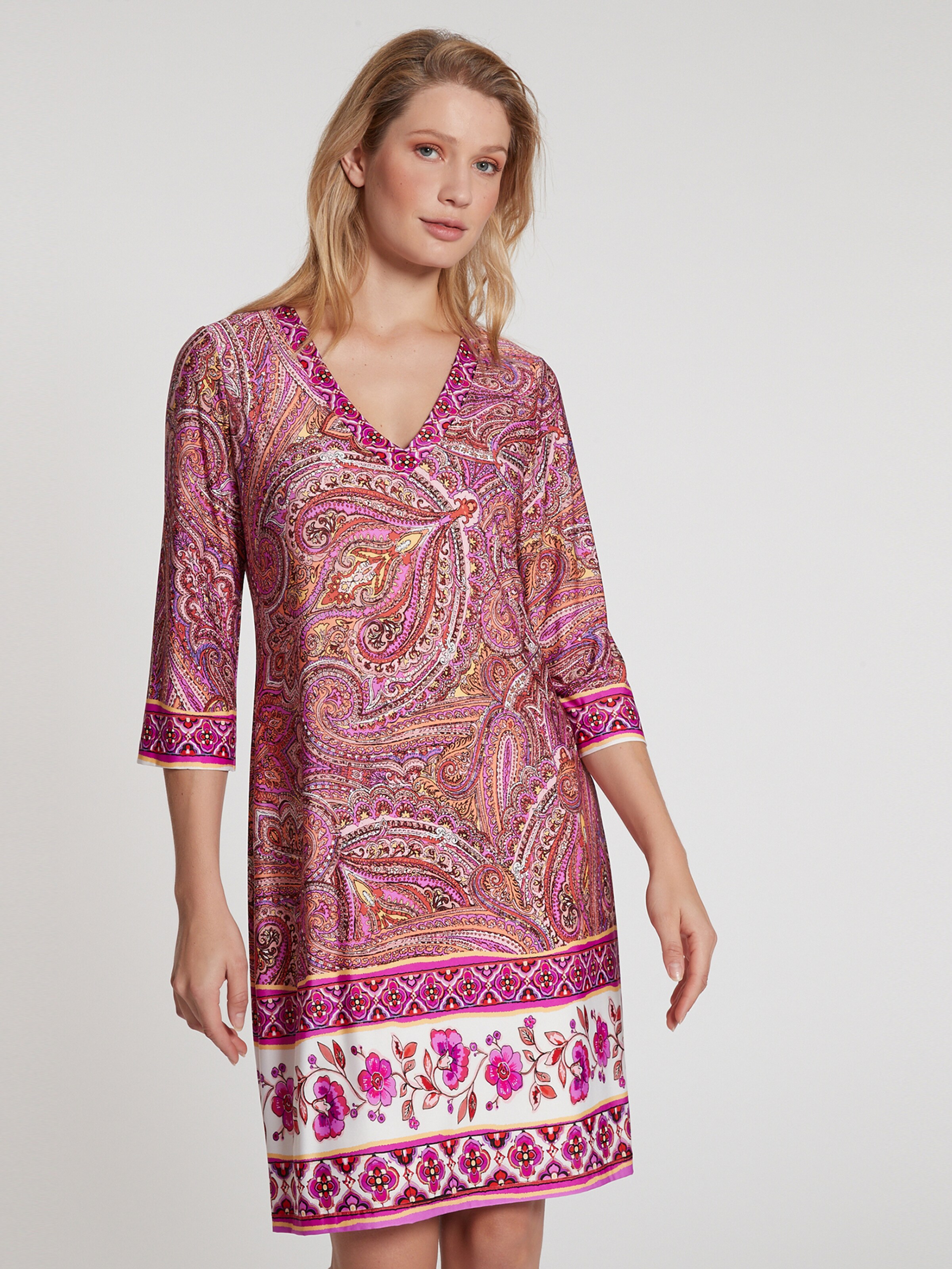 Frauen Große Größen Ana Alcazar Kleid 'Garyda' in Pink - OS43510 Frauen Große Größen Ana Alcazar Kleid 'Garyda' in Pink - OS43510