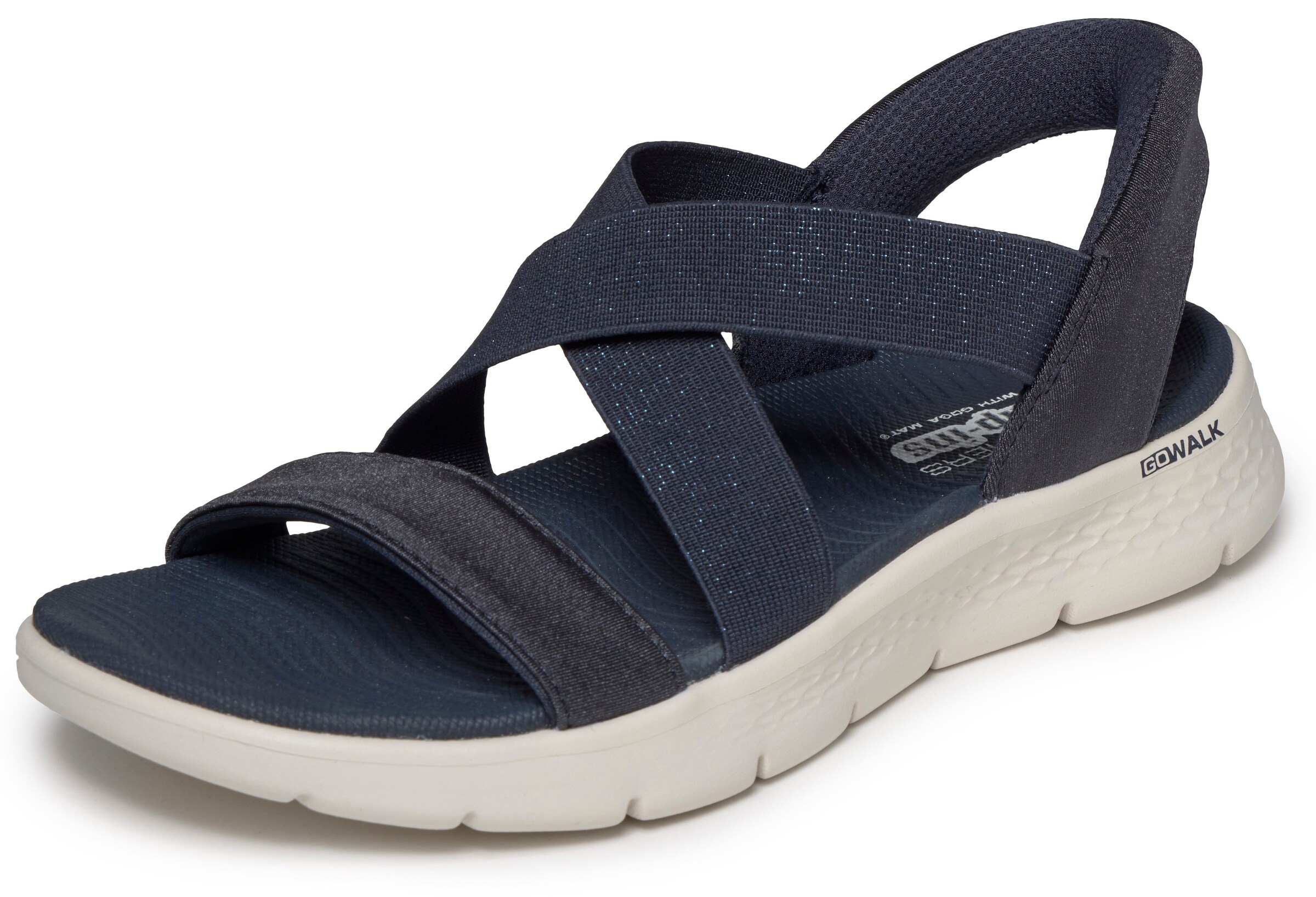 SKECHERS Sandale in Blau