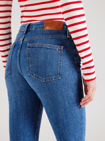 TOMMY HILFIGER Bootcut Jeans in Blauw